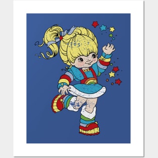 vintage rainbow brite Posters and Art